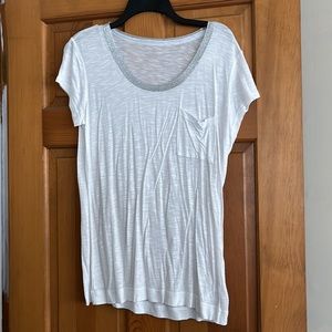 Calvin Klein dress tee - embellished neckline